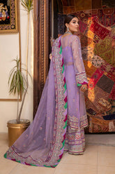 3-Pc Charizma Embridered Unstiutched Premium Chiffon DD22-07